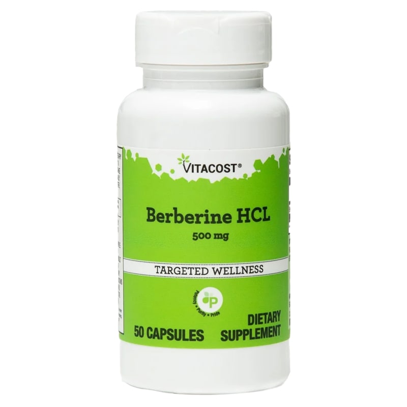 Berberine HCl, 500 mg