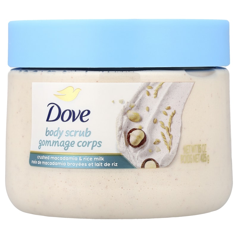 Body Scrub, Crushed Macadamia & Rice Milk