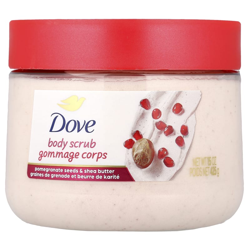 Body Scrub, Pomegranate Seeds & Shea Butter