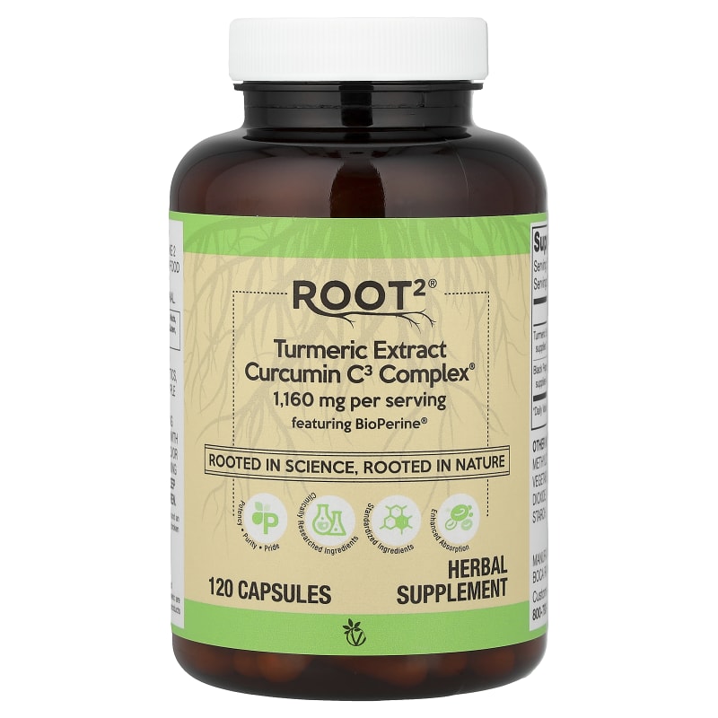 Root2®, Turmeric Extract Curcumin C3 Complex®