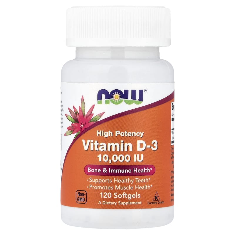 Vitamin D-3, High Potency, 10,000 IU