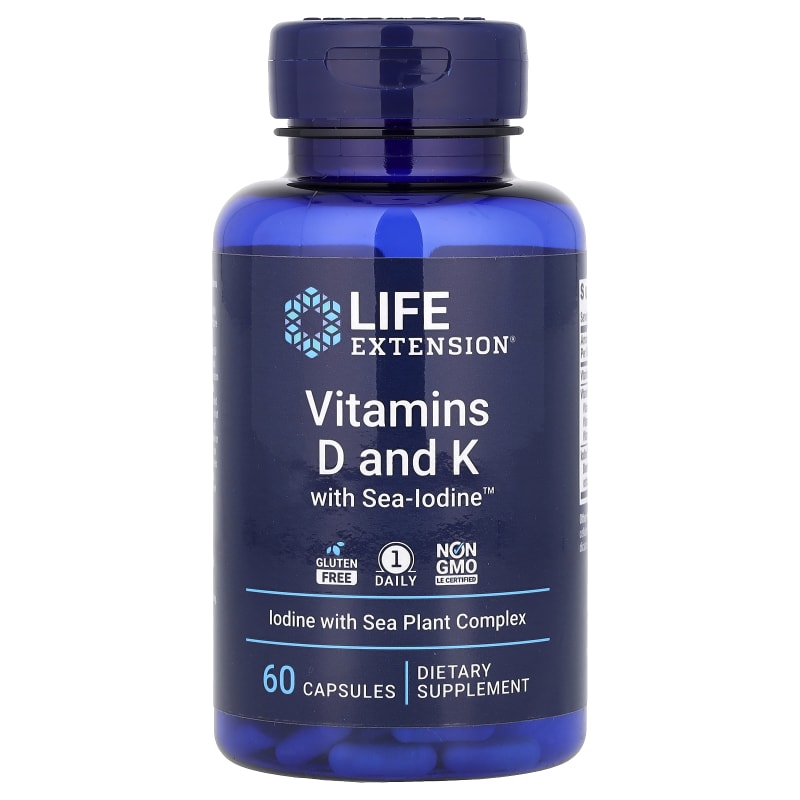 Vitamins D and K with Sea-Iodine™