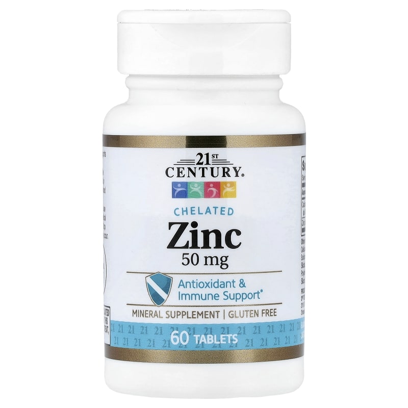 Chelated Zinc, 50 mg