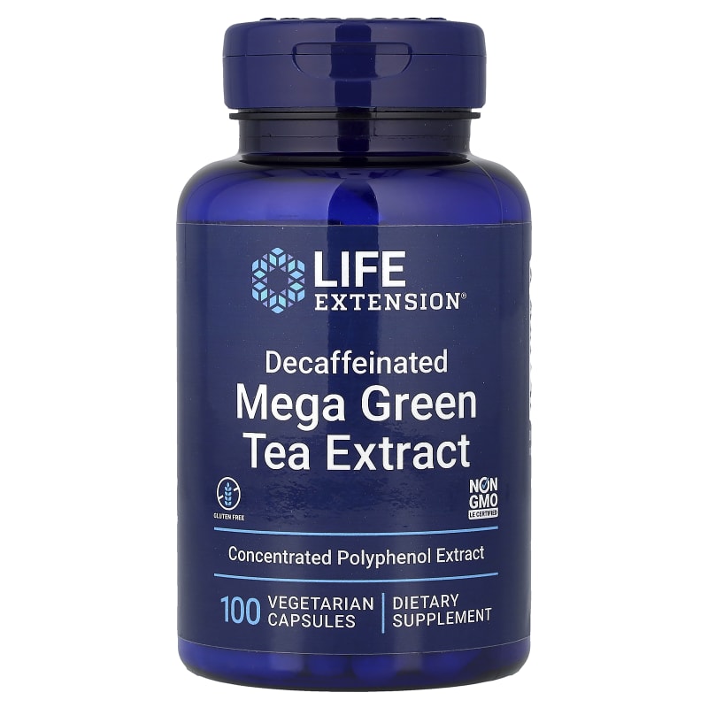 Mega Green Tea Extract, Decaffeinated