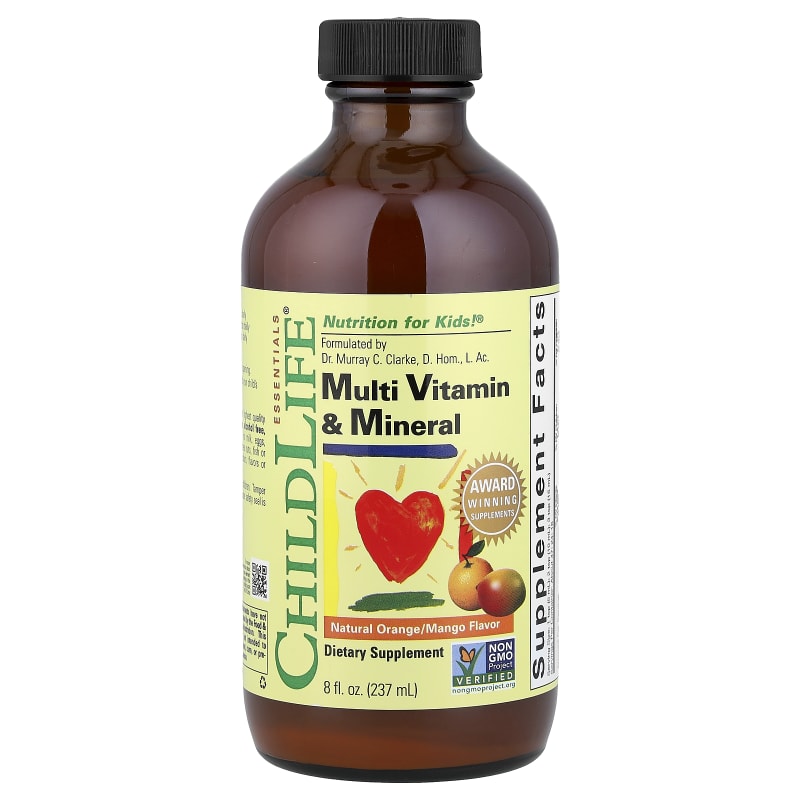 Multi Vitamin & Mineral, Natural Orange/Mango