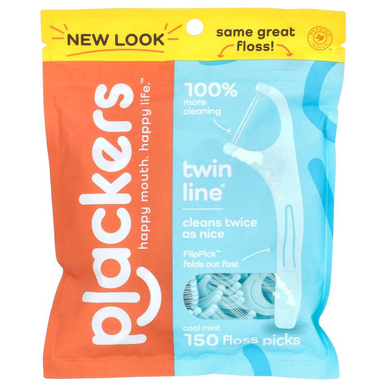 Twin-Line, Floss Picks, Cool Mint