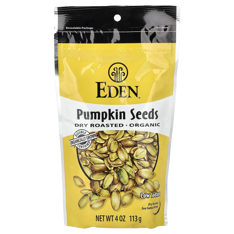 Organic Pumpkin Seeds, Dry Roasted