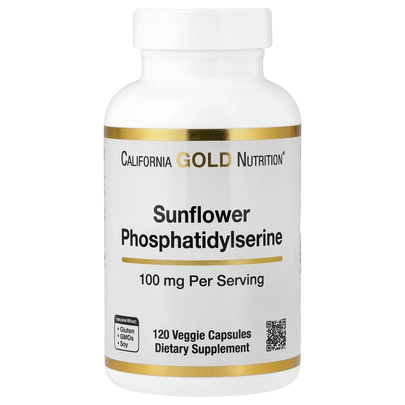 Sunflower Phosphatidylserine, 100 mg