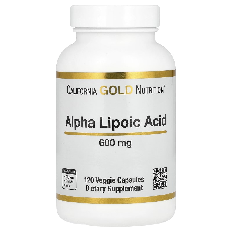 Alpha Lipoic Acid, 600 mg
