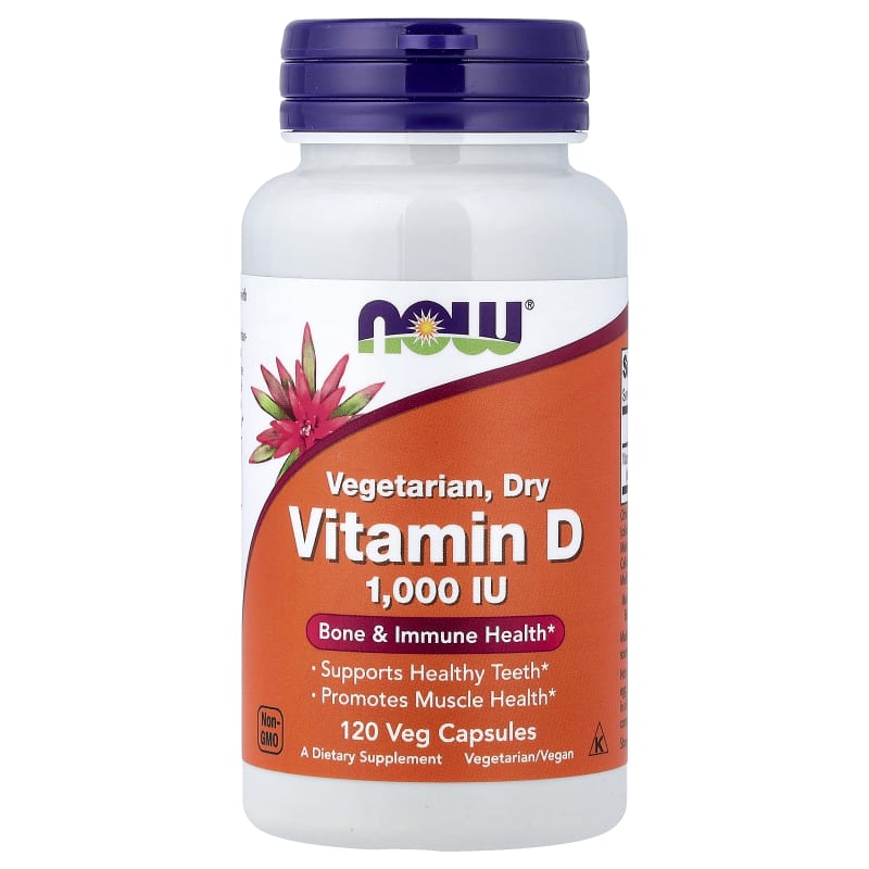 Vegetarian Dry Vitamin D, 1,000 IU