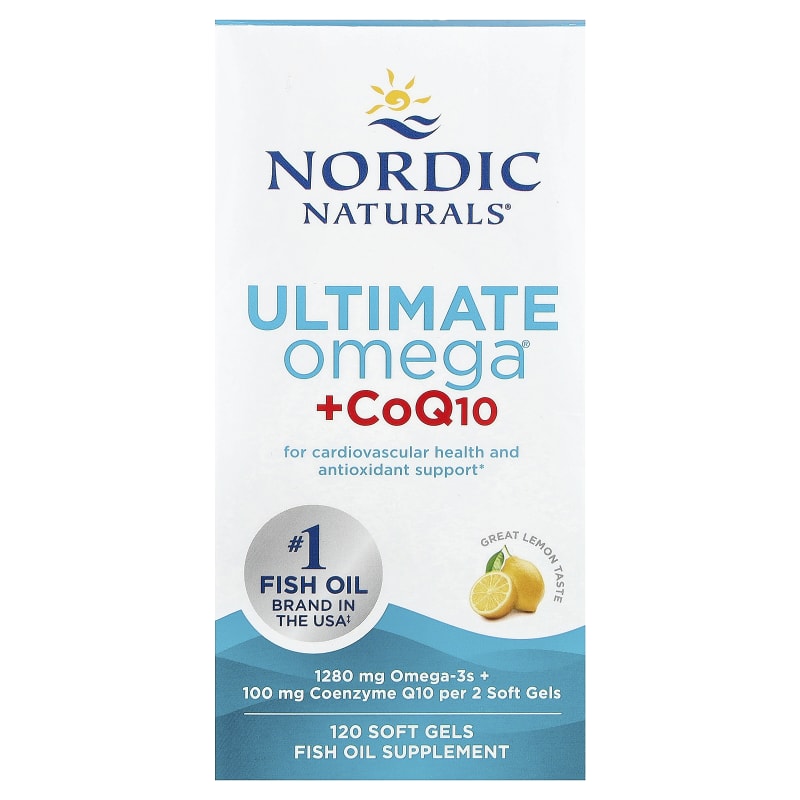 Ultimate Omega® + CoQ10, Lemon