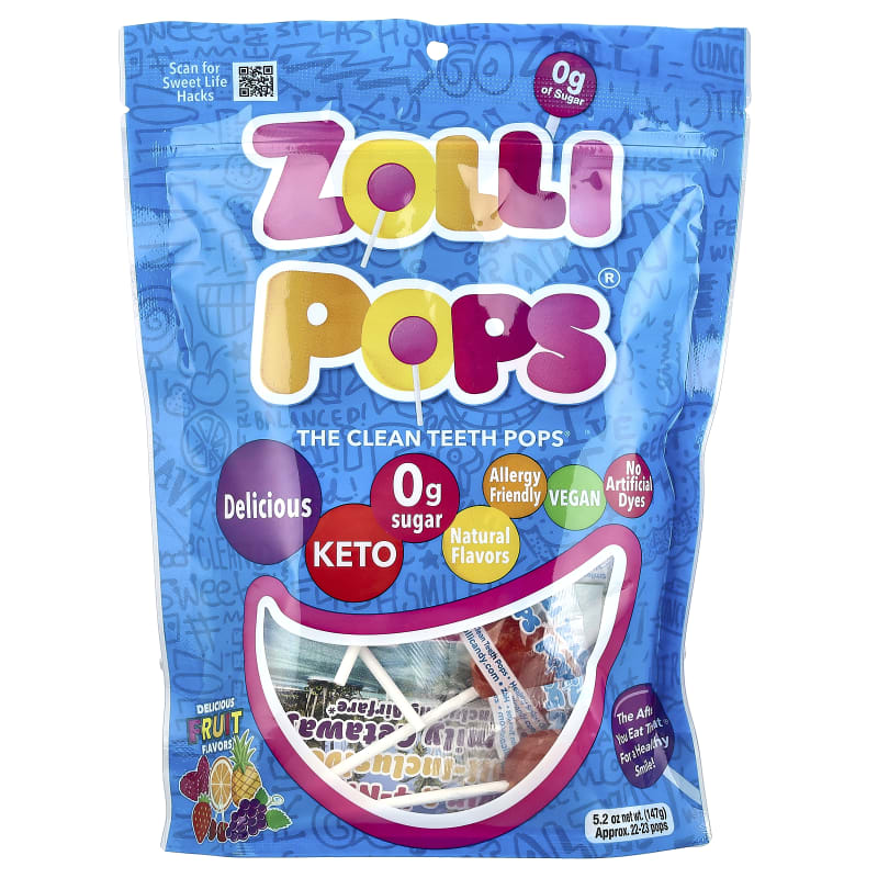 The Clean Teeth Pops®, Delicious Fruit, Approx. 23-25 Pops