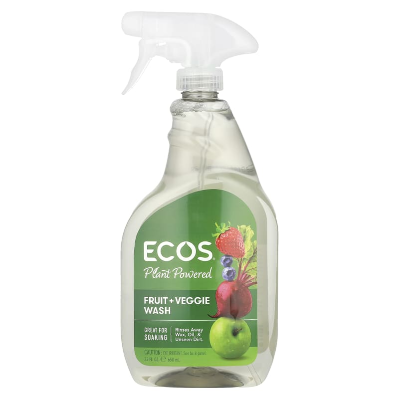 Ecos®, Plant Powered Fruit + Veggie Wash