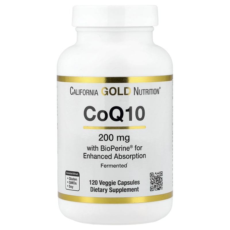 CoQ10 with Bioperine® and Black Pepper Extract, Enhanced Biovailability