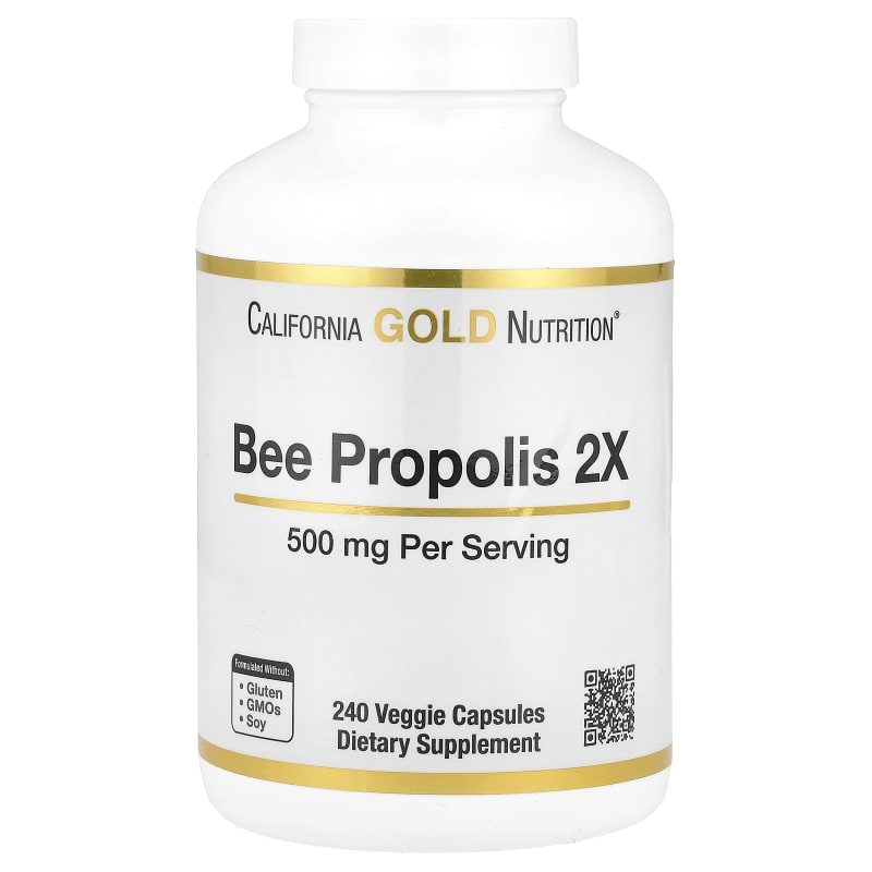 Bee Propolis 2X, Concentrated Extract, 500 mg
