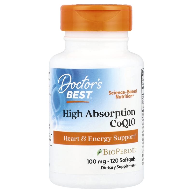 High Absorption CoQ10, 100 mg