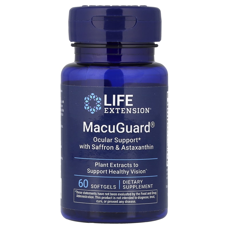 MacuGuard®, Ocular Support with Saffron & Astaxanthin