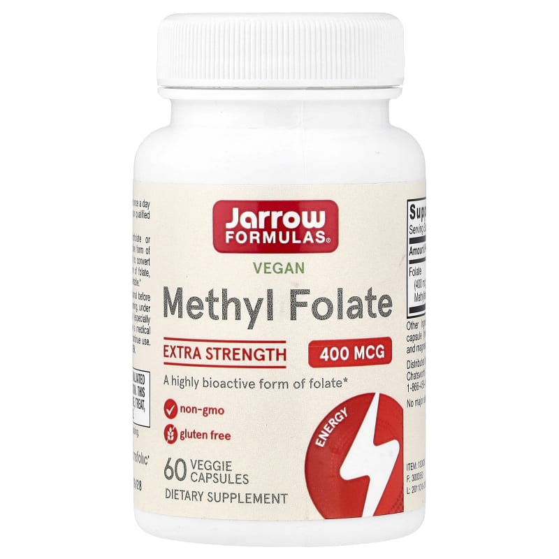 Vegan Methyl Folate, 400 mcg