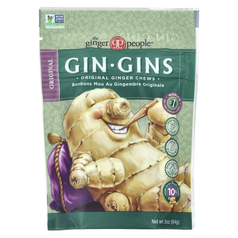 Gin Gins®, Ginger Chews, Original
