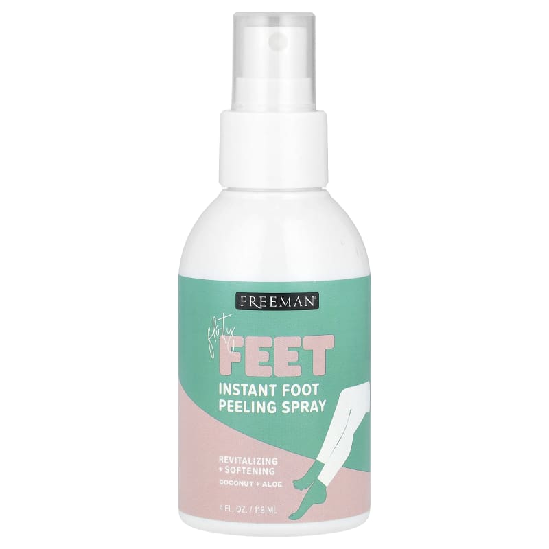Flirty Feet, Instant Foot Peeling Spray, Coconut + Aloe