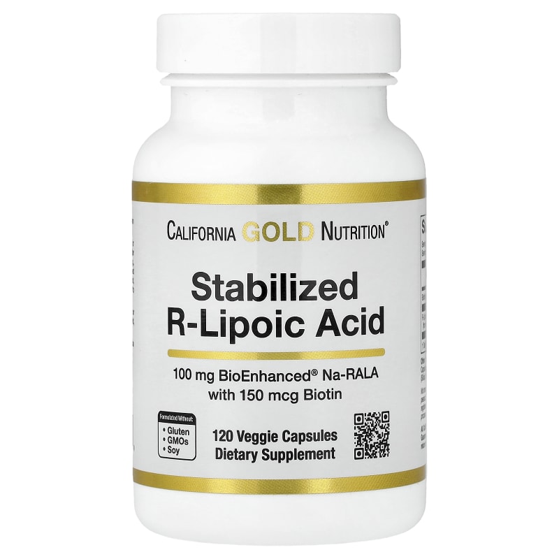 Stabilized R-Lipoic Acid with Bio-Enhanced® Na-RALA and Biotin