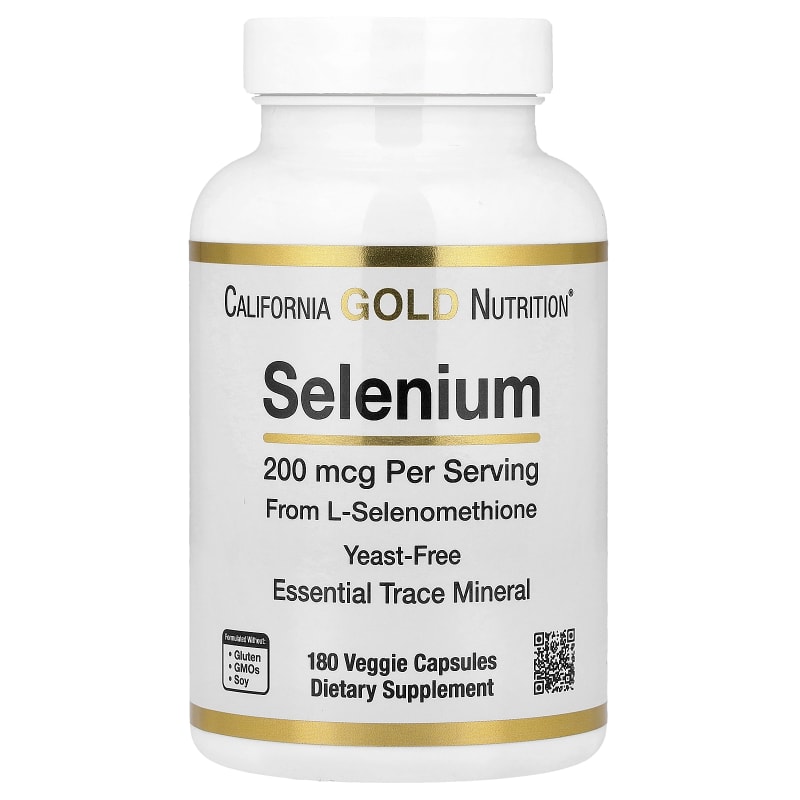 Selenium, Yeast-Free, 200 mcg