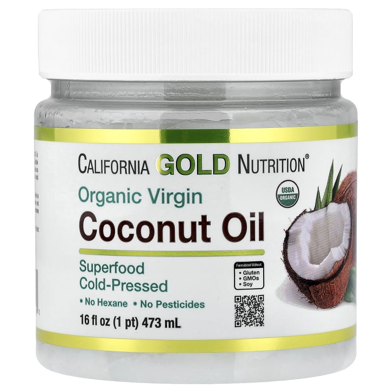 Superfoods, Cold Pressed Organic Virgin Coconut Oil