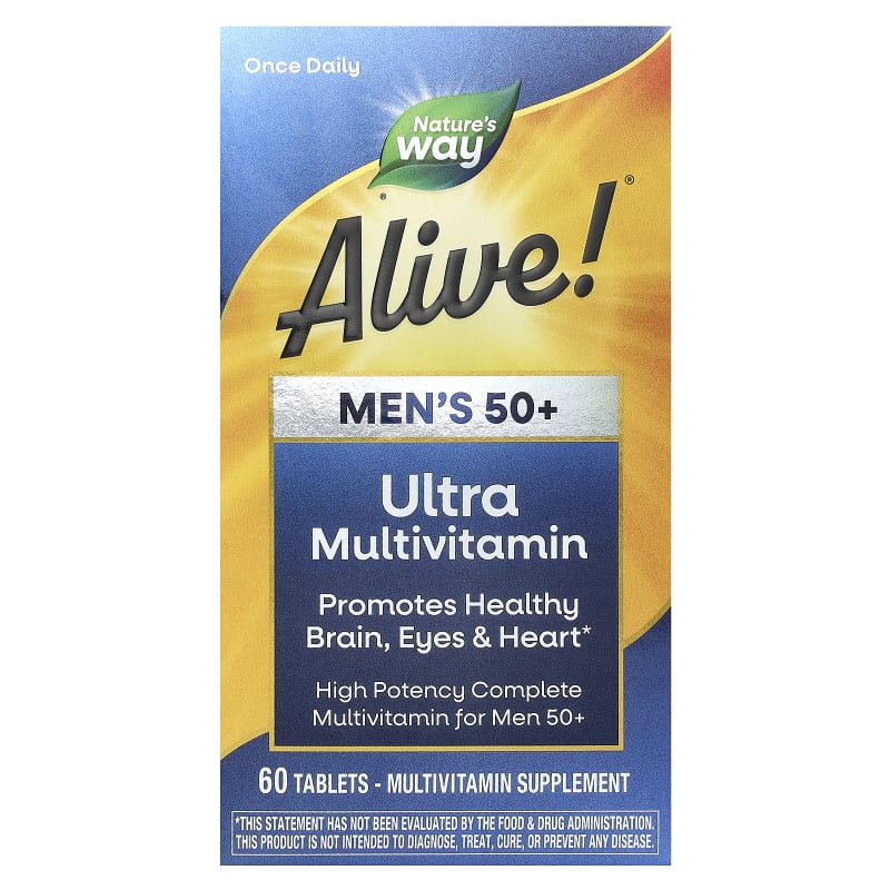 Alive!® Men's 50+ Ultra Multivitamin
