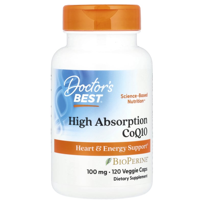 High Absorption CoQ10 with BioPerine®, 100 mg