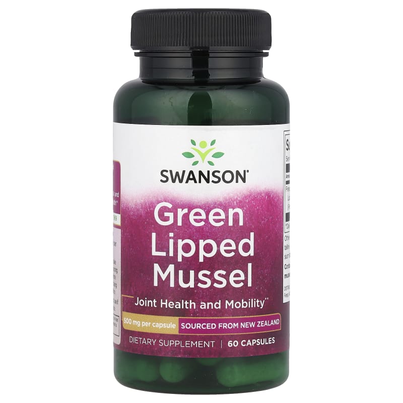 Green Lipped Mussel, 500 mg
