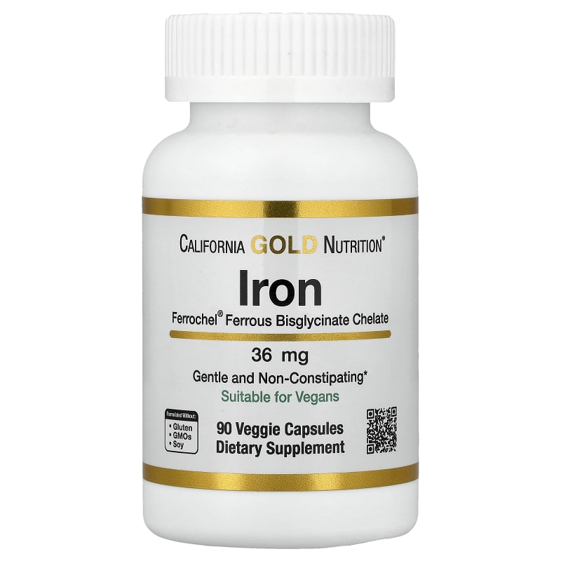 Ferrochel® Iron (Bisglycinate), 36 mg