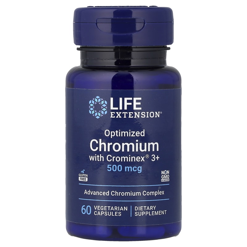 Optimized Chromium with Crominex® 3+, 500 mcg