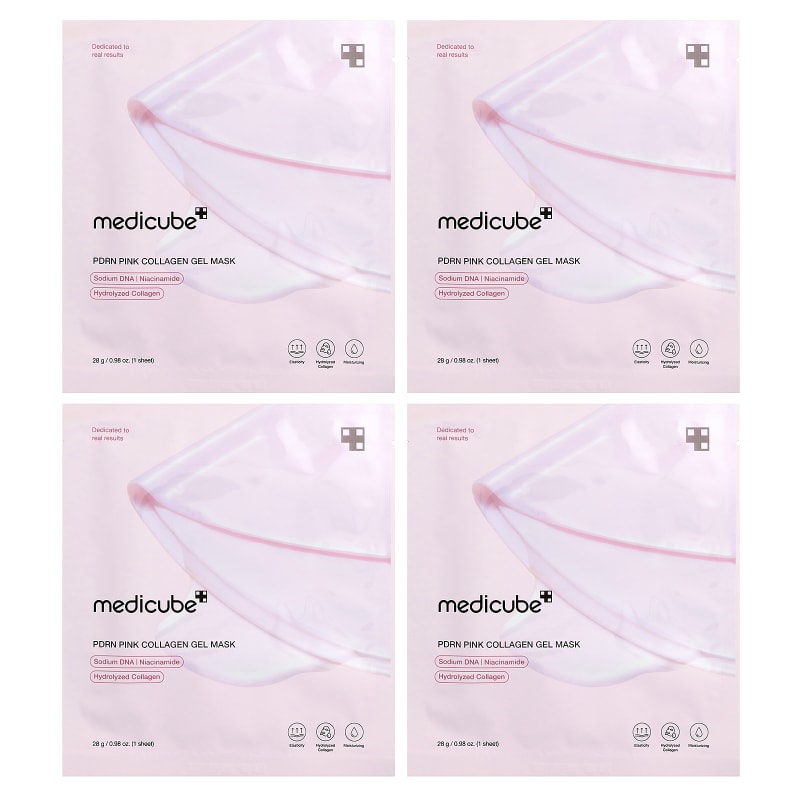 PDRN Pink Collagen Gel Beauty Mask, 0.98 oz (28 g) Each