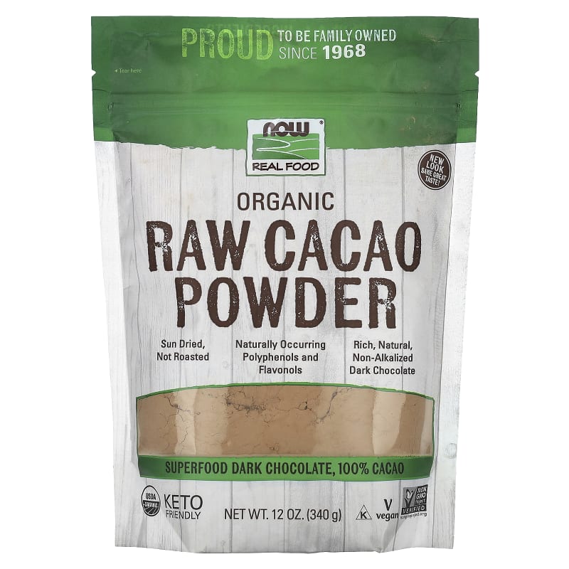 Real Food, Organic Raw Cacao Powder