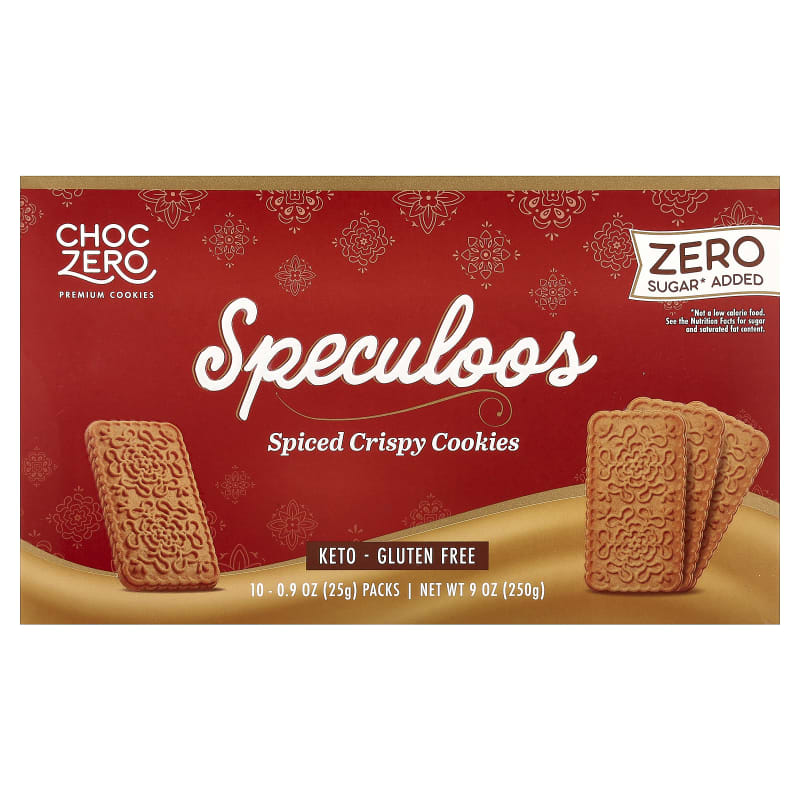 Premium Cookies, Speculoos, Spiced Crispy Cookies, 0.9 oz (25 g) Each