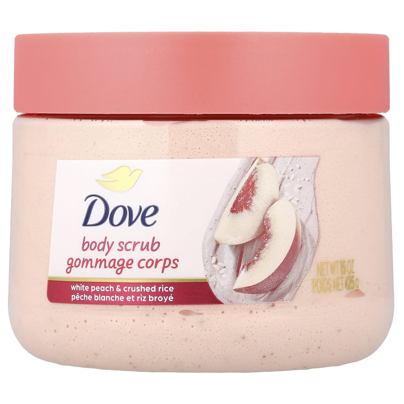 Body Scrub, White Peach & Crushed Rice