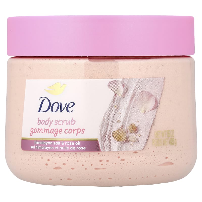 Body Scrub, Himalayan Salt & Rose Oil