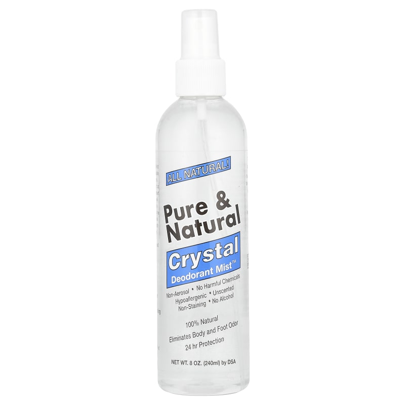 Pure & Natural, Crystal Deodorant Mist™, Unscented