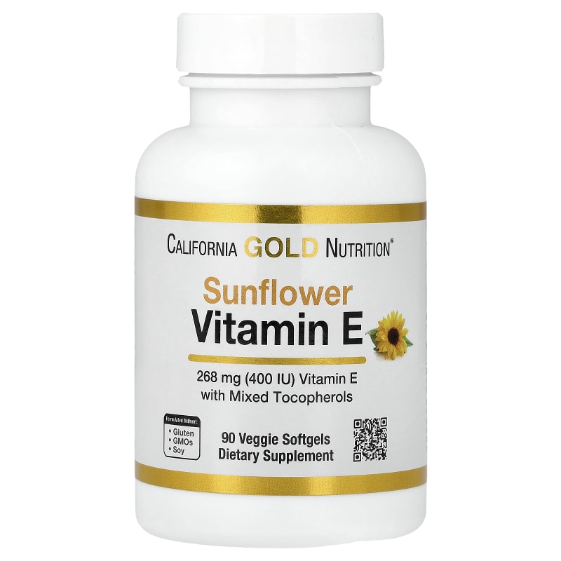 Sunflower Vitamin E with Mixed Tocopherols, 400 IU
