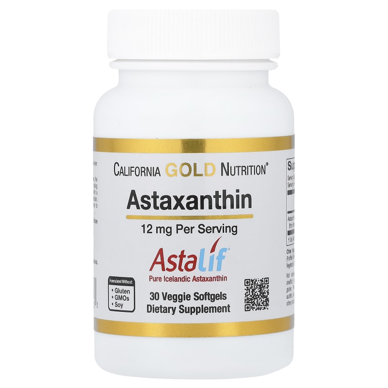 Astaxanthin, Astalif® Pure Icelandic, 12 mg