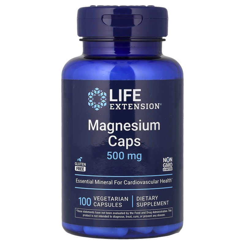 Magnesium Caps, 500 mg