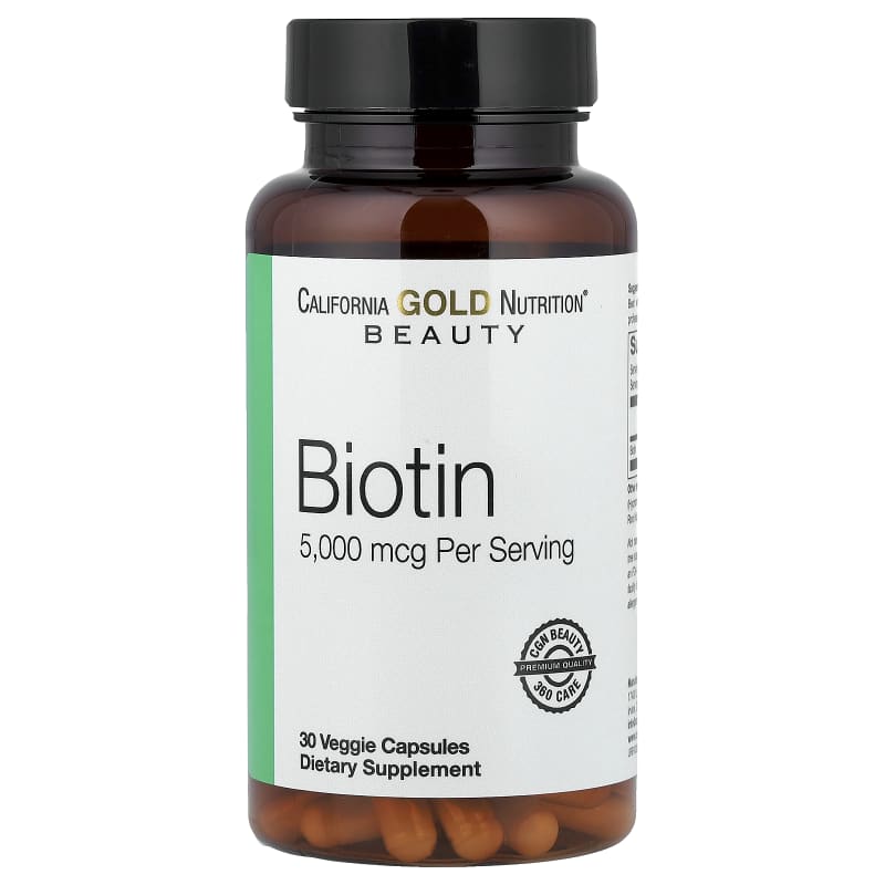 Biotin, 5,000 mcg