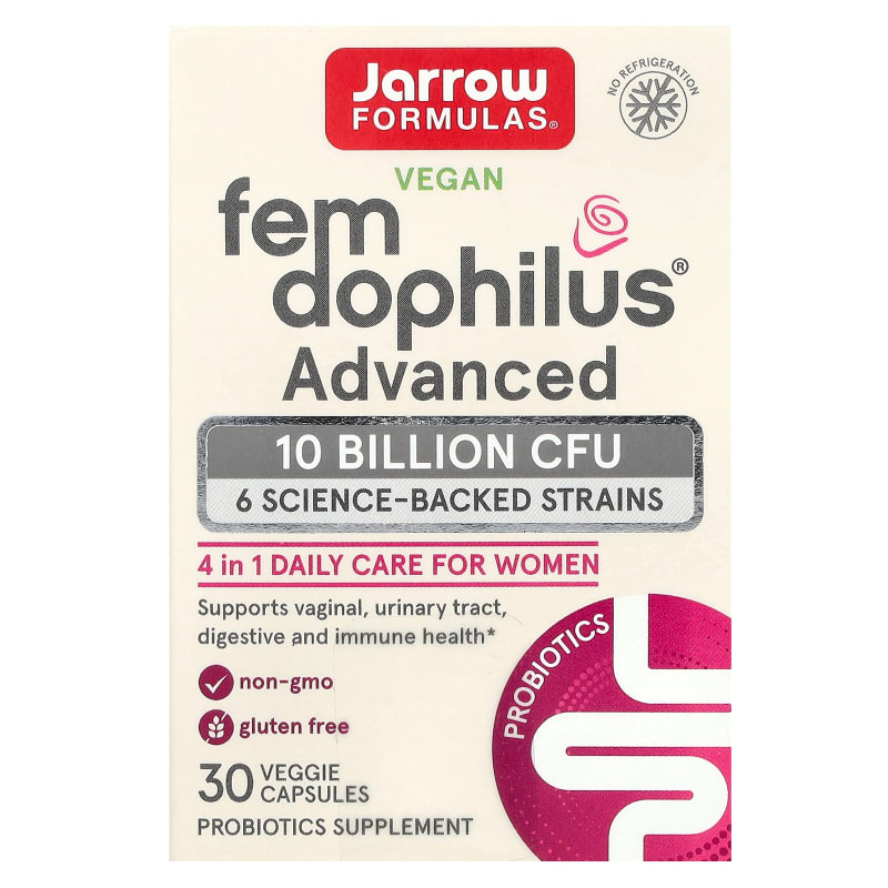 Vegan Fem Dophilus, Advanced, 10 Billion CFU (250 mg)