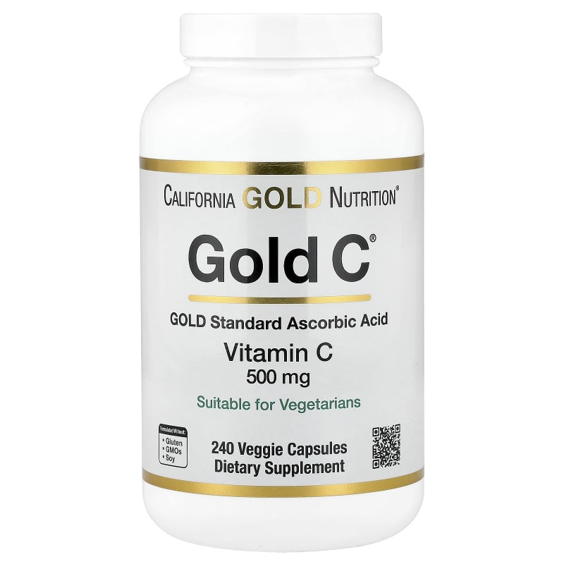Gold C®, USP Grade Vitamin C, 500 mg