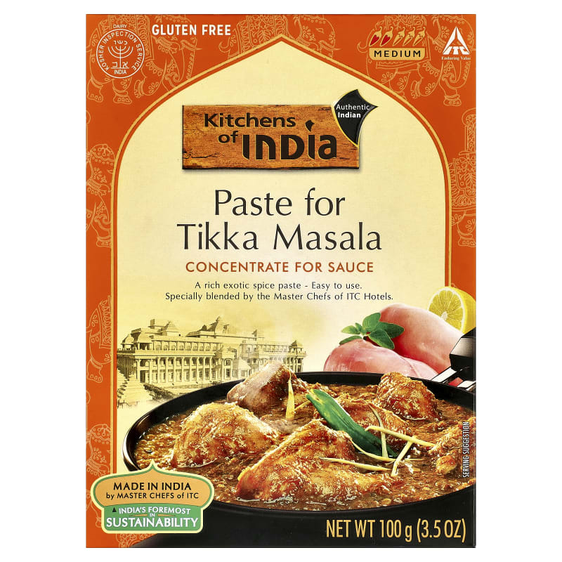 Paste For Tikka Masala, Concentrate For Sauce, Medium