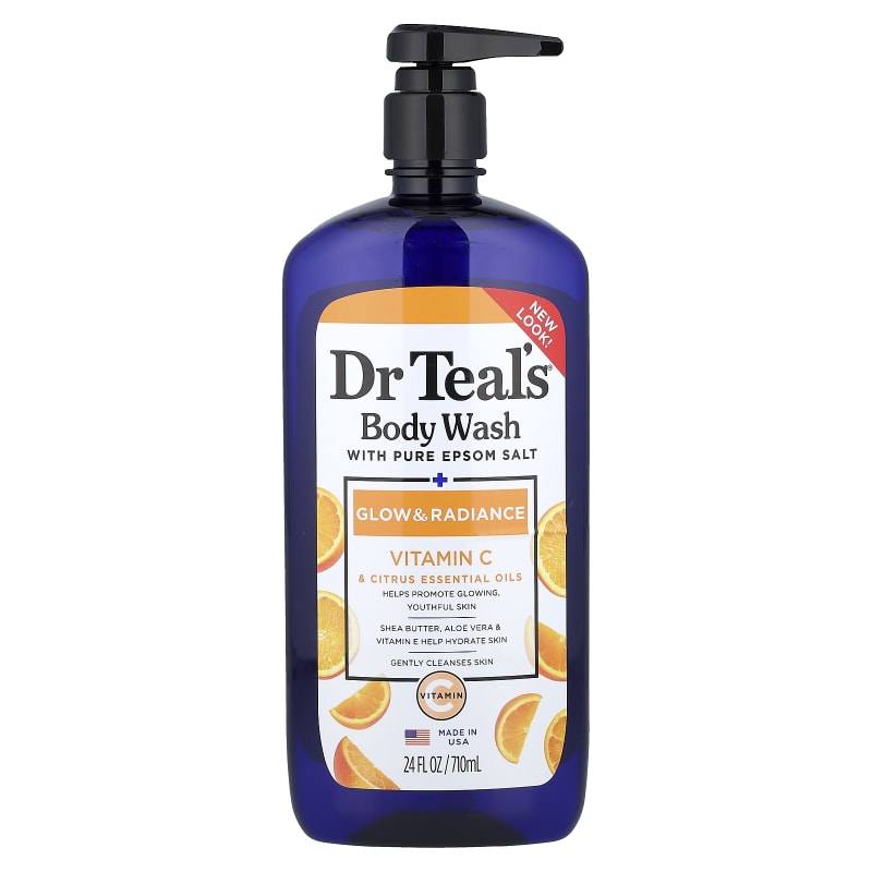 Body Wash with Pure Epsom Salt, Glow & Radiance