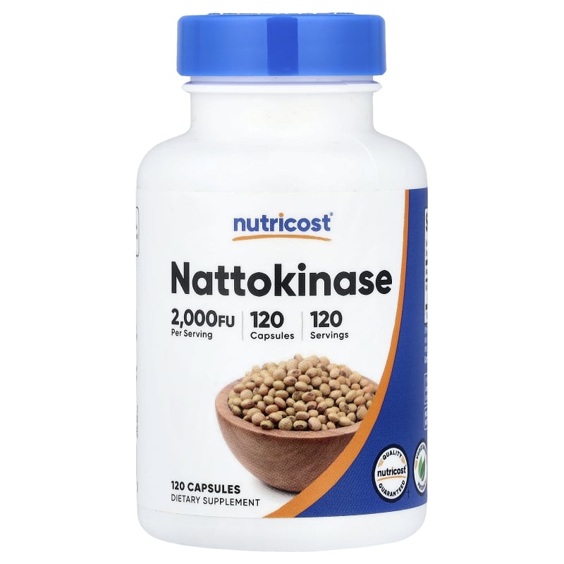Nattokinase, 100 mg (2,000 FU)