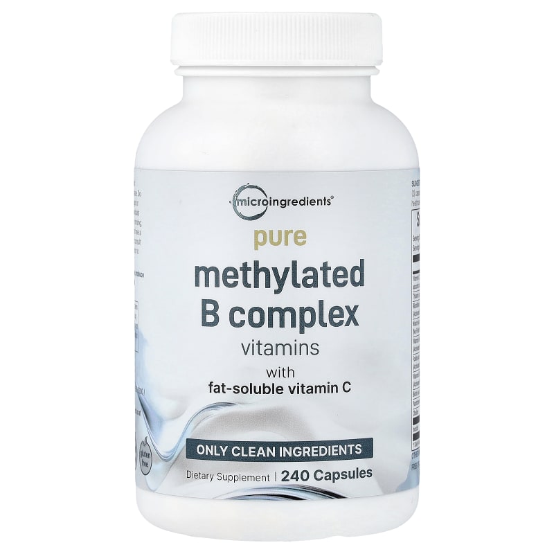 Pure Methylated B Complex Vitamins with Vitamin C