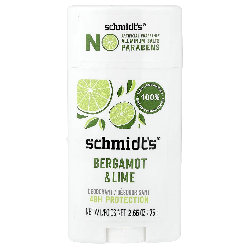Deodorant, Bergamot & Lime