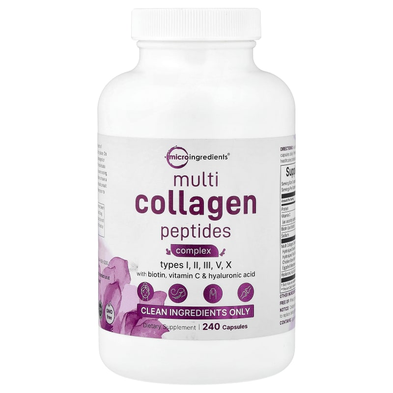Multi-Collagen Peptides Complex With Biotin, Vitamin C & Hyaluronic Acid